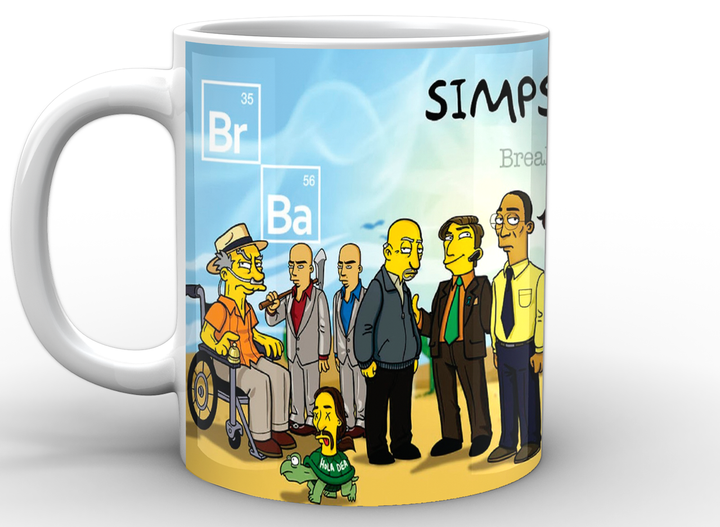 Кружка Geek Land белая Breaking Bad Во все тяжкие симпсоны BB.02.014 - изображение 3