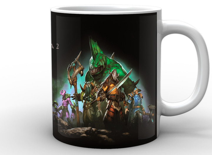 Чашка з принтом Dota Дота постер DT.02.002 Кружка керамічна 0,33 - зображення 2