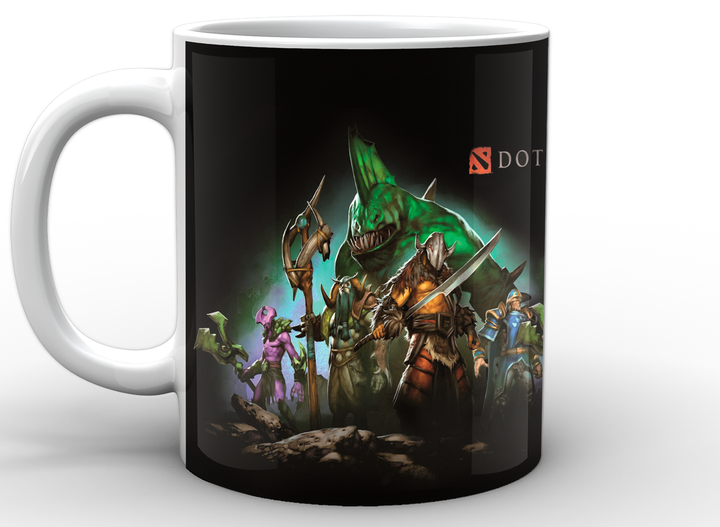 Чашка з принтом Dota Дота постер DT.02.002 Кружка керамічна 0,33 - зображення 3