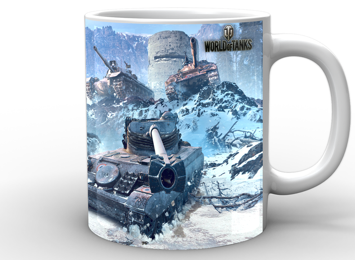 Кружка World of Tanks Мир танков зима WT.02.030 - изображение 2