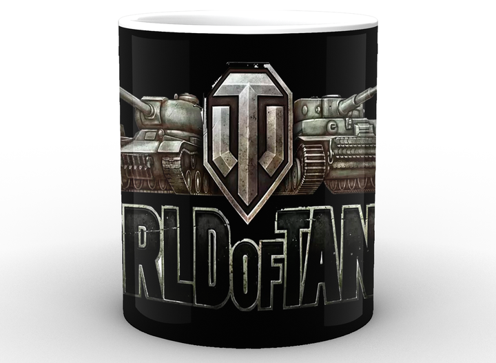 Кухоль World of Tanks Світ танків лого WT.02.001 - зображення 2