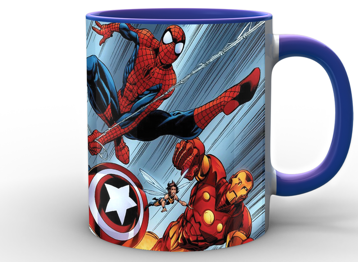 Чашка с принтом Человек-Паук Spider-Man comics SM.02.003 Кружка керамическая 0,33 - изображение 7