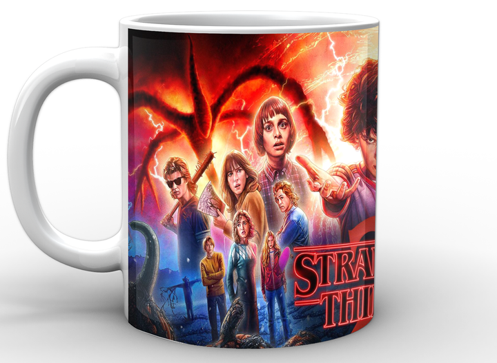 Кухоль GeekLand Stranger Things Дуже дивні справи постер ST.02.022 ( 11205 ) - зображення 2