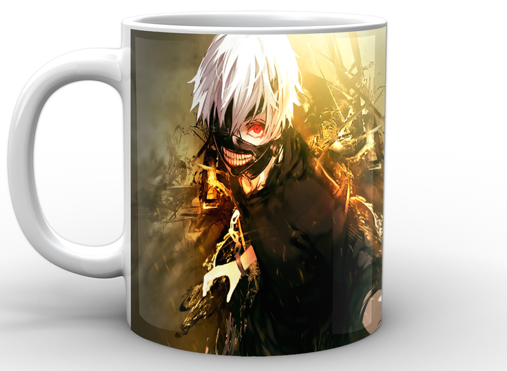Кружка Geek Land белая Tokyo Ghoul Токийский гуль постер TG.02.010 - изображение 3