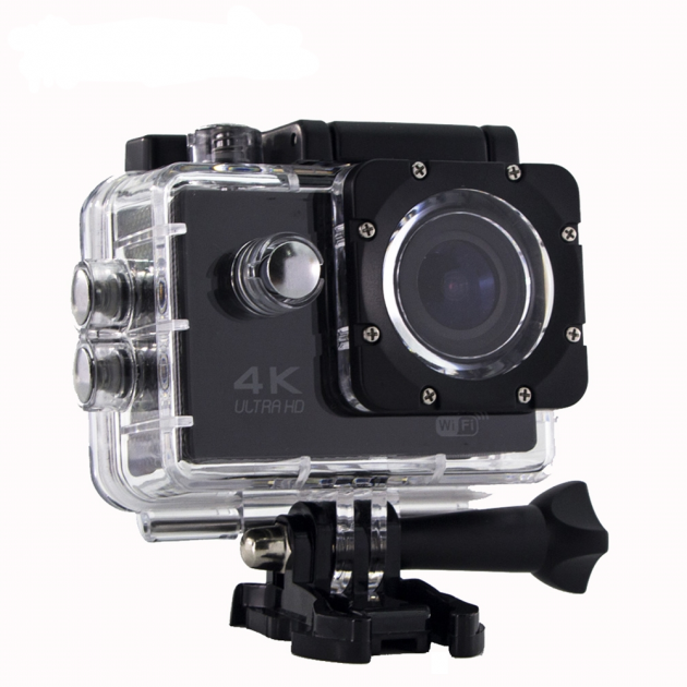 Водонепроницаемая экшн-камера Action Camera UKC S2 WiFi Ultra HD 4K с боксом и креплениями - Фото 9 Водонепроницаемая экшн-камера Action Camera UKC S2 WiFi Ultra HD 4K с боксом и креплениями - изображение 9