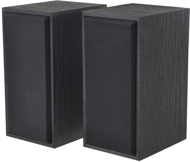 Комп'ютерні дерев'яні колонки 2.0 FT-101 Black - зображення 1