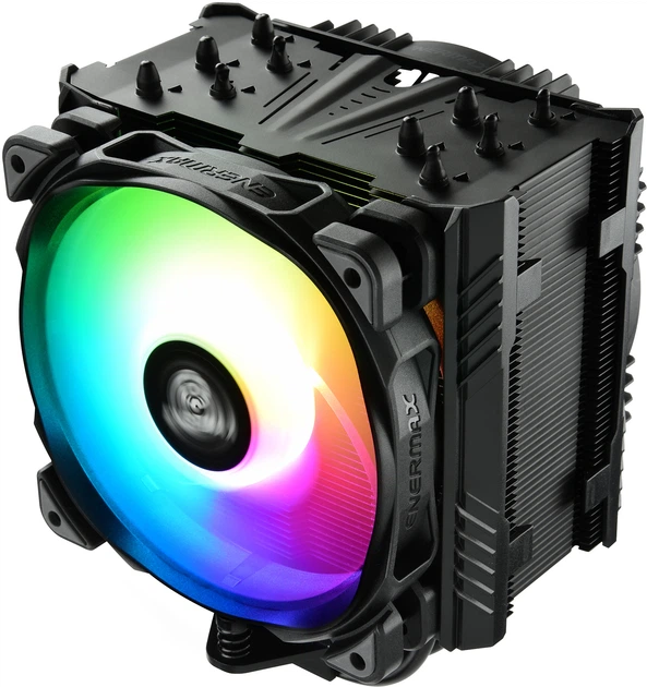 Chłodzenie Enermax T50 AXE 120 mm Black (ETS-T50A-BK-ARGB) - obraz 2