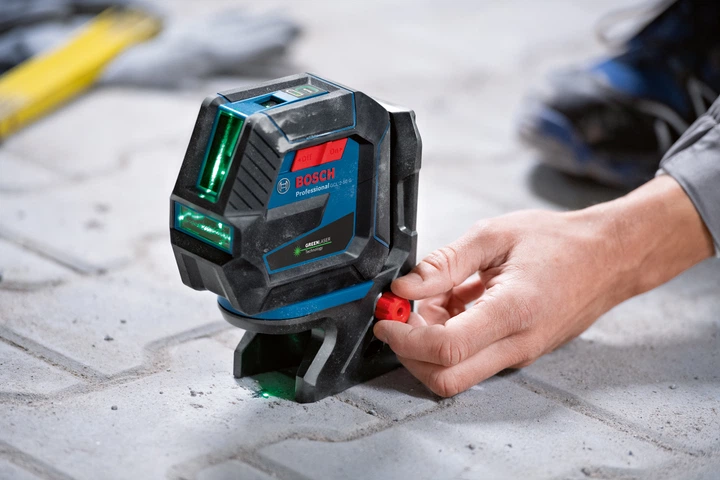 Poziomnica laserowa Bosch GCL 2-50 G + obrotowy uchwyt RM 10 (0601066M00) - obraz 8