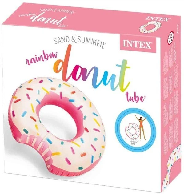 Круг надувной детский Intex Пончик 107 см (56265) - изображение 3