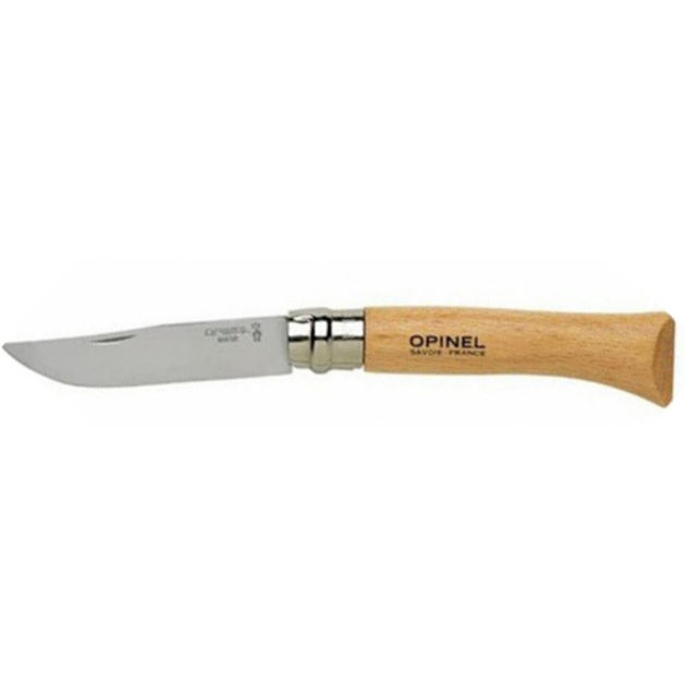 Нож Opinel №10 Inox VRI, без упаковки (123100) - изображение 1