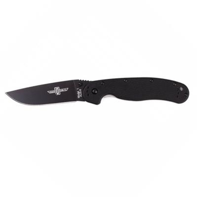 Нож Ontario RAT-1 Black/Black Plain (8846) - изображение 1