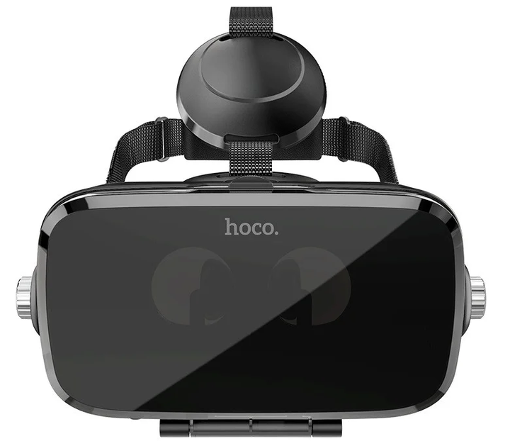 3D очки виртуальной реальности HOCO + наушниками Черный DGA03 - Фото 2 3D очки виртуальной реальности HOCO + наушниками Черный DGA03 - изображение 2