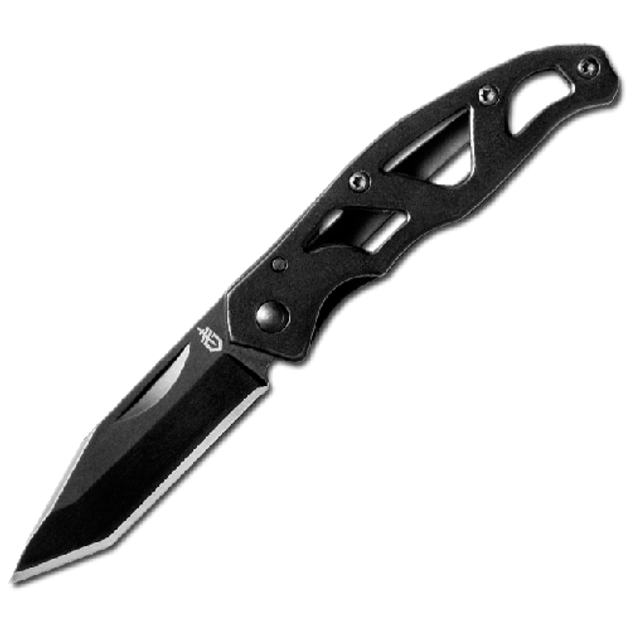 Ніж Gerber Mini Paraframe Tanto Clip Folding Knife блистер пряме лезо - зображення 1