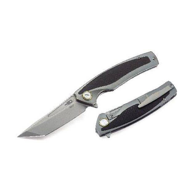 Нiж складний Bestech Knife PREDATOR Grey BT1706B - изображение 1