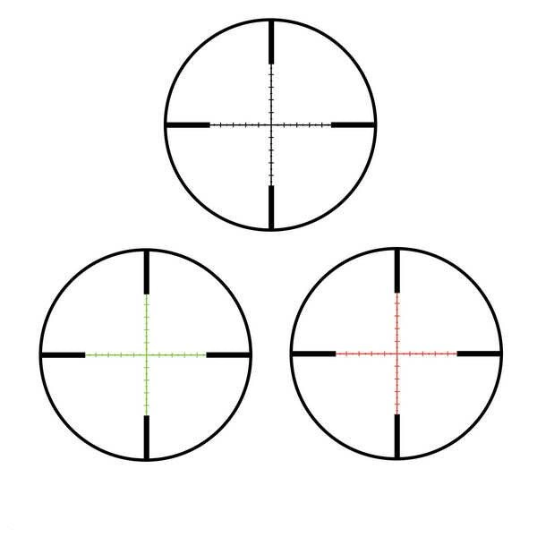 Прицiл оптичний Barska Level 6-24x56 (IR MOA R/G) + Rings - изображение 2