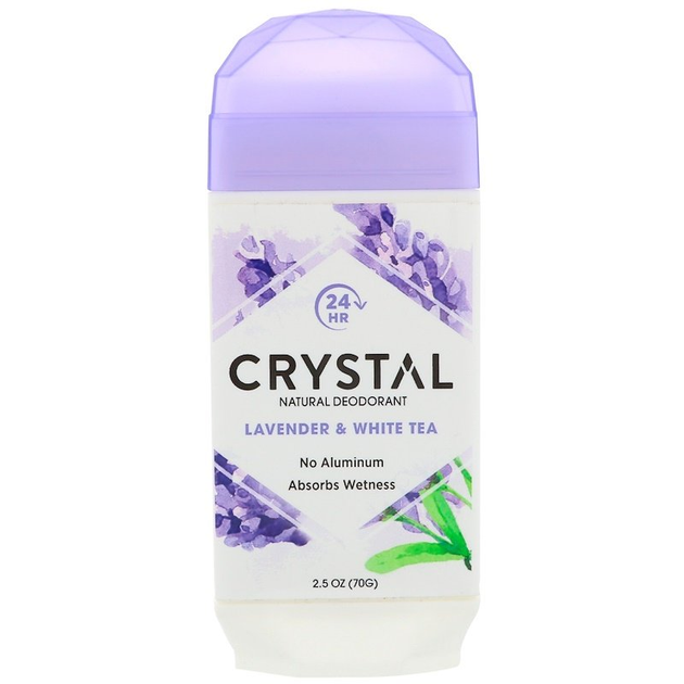 Дезодорант твёрдый Crystal Body Deodorant Лаванда и белый чай 70 г от ...