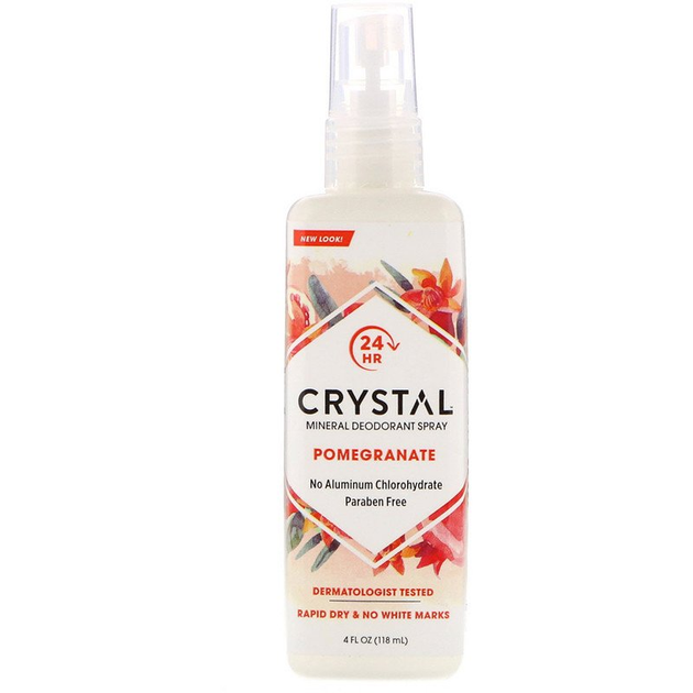 Дезодорант-спрей Crystal Body Deodorant Мінеральний з запахом граната ...