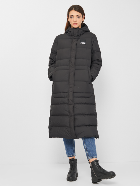 puma long oversized down coat