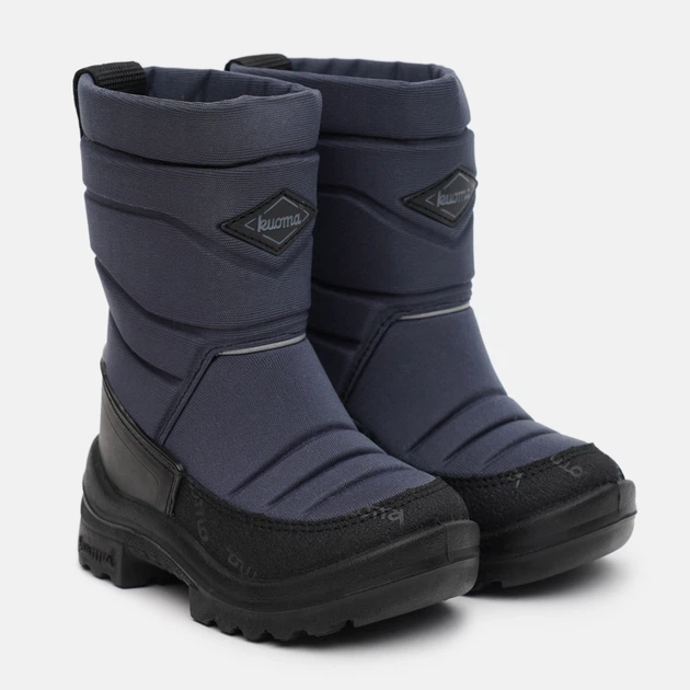 Дитячі зимові чоботи-дутики для хлопчика Kuoma Putkivarsi wool 1303-11 24 15.5 см Сірі (6410901758247) - зображення 2