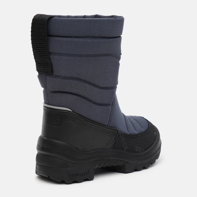 Дитячі зимові чоботи-дутики для хлопчика Kuoma Putkivarsi wool 1303-11 24 15.5 см Сірі (6410901758247) - зображення 4