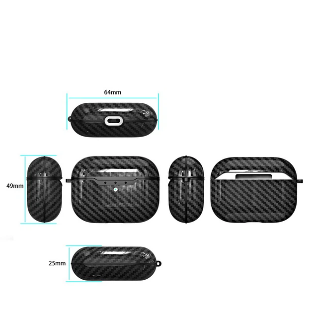 Чехол для наушников Apple AirPods Pro Alitek Carbon Black (без карабина) -Refurbished (88798y) - Фото 5 Чехол для наушников Apple AirPods Pro Alitek Carbon Black (без карабина) -Refurbished (88798y) - изображение 5