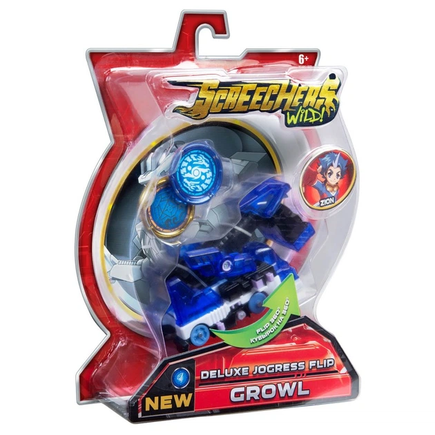Машинка трансформер Screechers Wild Growl L1 Дикий скричер Гроул