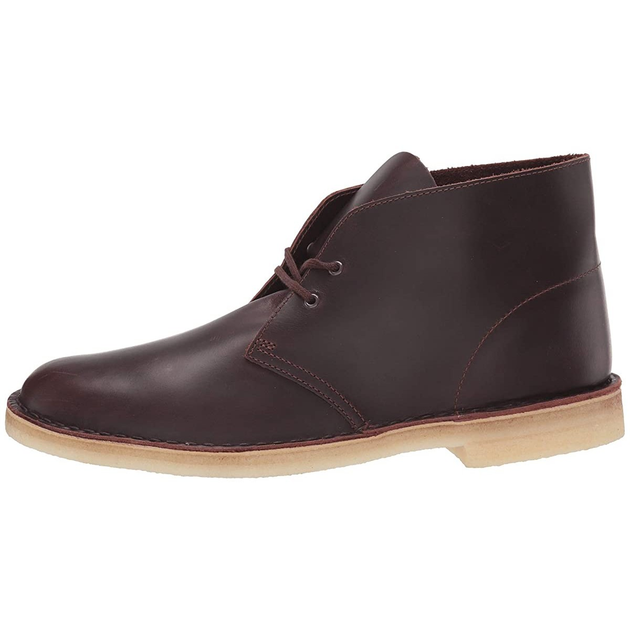 Clarks chestnut on sale leather boots