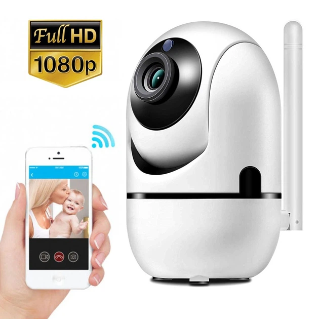 Беспроводная поворотная Smart IP-камера видеоняня Y13G 2Mp Full HD 1080p панорамная с датчиком слежения и ночным видением - изображение 2