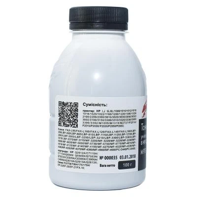 Тонер HP/Canon MPT8 Universal 1010/1012, 100г Static Control (MPT8-100B-P) - Фото 2 Тонер HP/Canon MPT8 Universal 1010/1012, 100г Static Control (MPT8-100B-P) - изображение 2