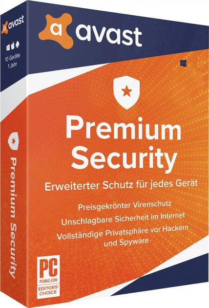 Антивирус Avast Premium Security for Windows 1 ПК на 1 год (электронная лицензия) (AVAST-PSW-1-1Y) - Фото 1 Антивирус Avast Premium Security for Windows 1 ПК на 1 год (электронная лицензия) (AVAST-PSW-1-1Y) - изображение 1