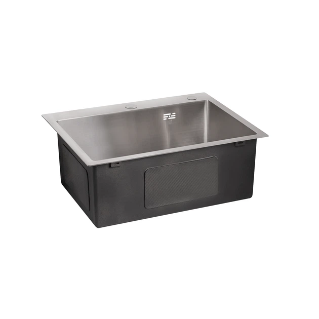 Набор 2 в 1 Lidz кухонная мойка H5045 3.0/1.0 мм Brush + дозатор для моющего средства - изображение 4