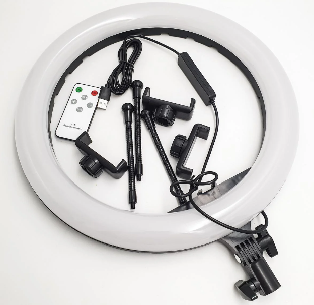 Светодиодная кольцевая LED лампа MJ36 RGB Soft Ring Light 36 см (без штатива) - Фото 4 Светодиодная кольцевая LED лампа MJ36 RGB Soft Ring Light 36 см (без штатива) - изображение 4