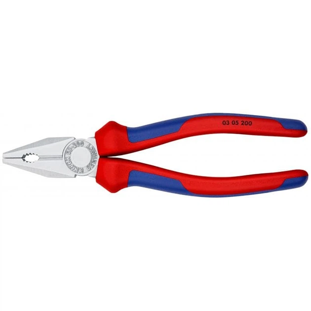 Плоскогубцы комбинированные Knipex 03 05 200 - Фото 3 Плоскогубцы комбинированные Knipex 03 05 200 - изображение 3