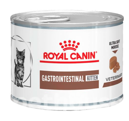 Royal Canin Gastrointestinal Kitten 195 г х 12 шт дієтичний корм для кошенят - Фото 1 Royal Canin Gastrointestinal Kitten 195 г х 12 шт дієтичний корм для кошенят - зображення 1