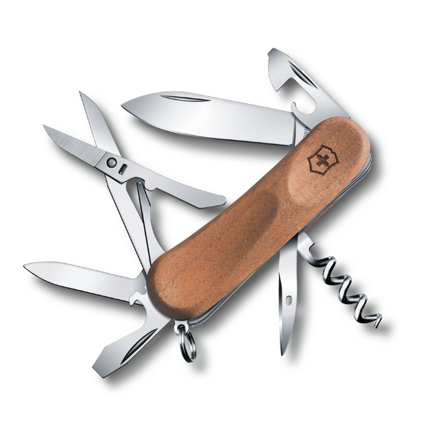 Ніж Victorinox Delemont, EvoWood 14, 85 мм 2.3901.63 - зображення 1