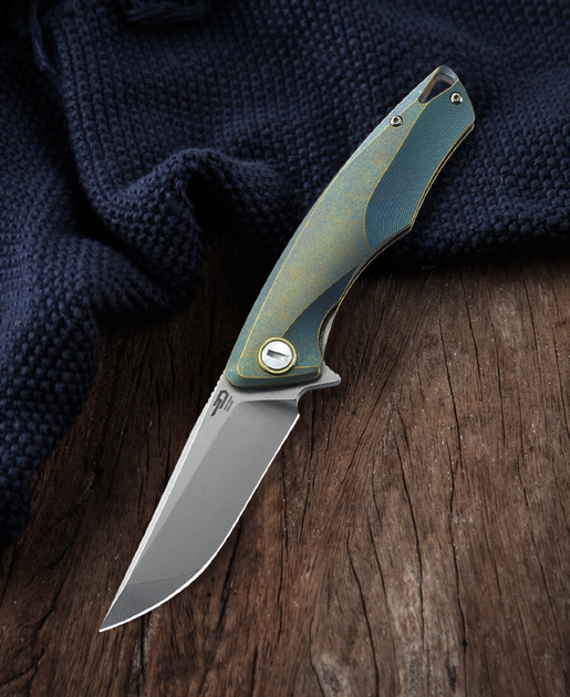 Складной нож Bestech Knife DOLPHIN Retro Gold (BT1707A) - изображение 2