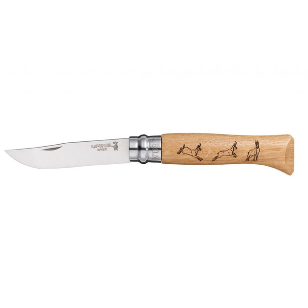 Нож Opinel №8 VRI Chamois Серна, дуб (002336) - изображение 2