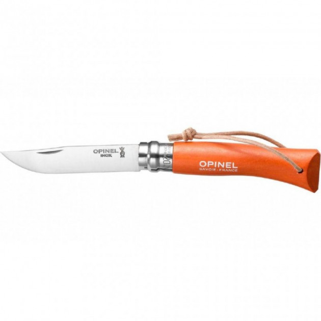 Нож Opinel №7 Inox VRI Trekking оранжевый, без упаковки (002208) - изображение 1
