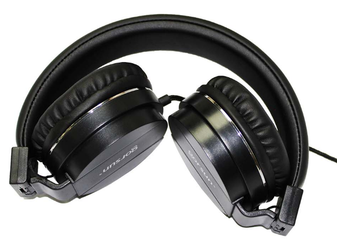 Проводные наушники с микрофоном Gorsun GS-779 Черные Aurora - изображение 2