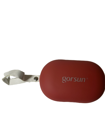 Беспроводные Bluetooth наушники с зарядным кейсом Gorsun V7 Красные - изображение 3