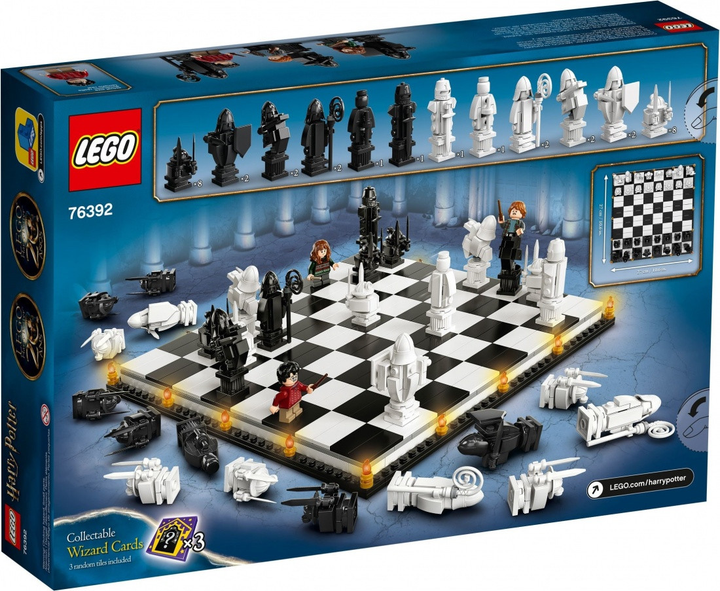 ATboyページ Lego Harry Potter Хогвартс: чарівні шахи 76392 – іграшки з