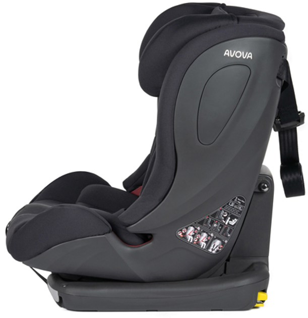 Автокресло Avova Sperling-Fix i-Size группа 1-2-3 Koala Grey (4260621463042) - изображение 9