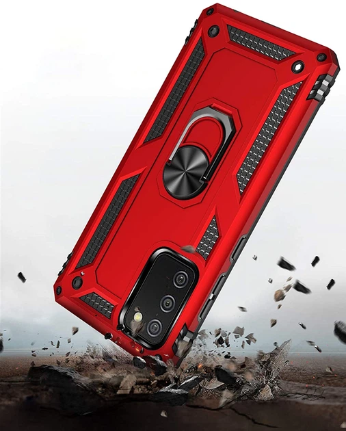 Чехол для смартфона BeCover Military для Samsung Galaxy A02s SM-A025 Red (BC_706014) - изображение 5
