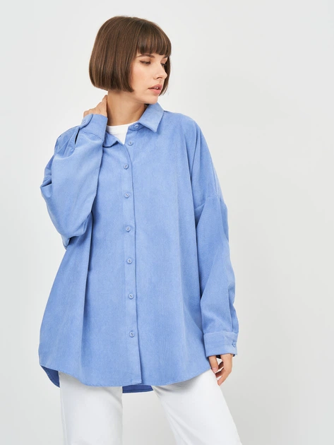 Рубашка Zara 8555/910/400 XL Голубая (08555910400058) – Брендовая