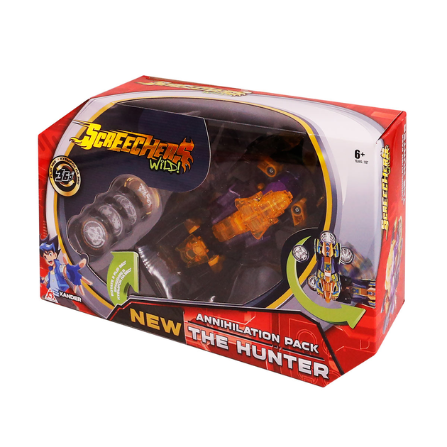 Дикий скричер машинка трансформер SCREECHERS WILD S2 L3 - ХАНТЕР (EU684501) - изображение 6