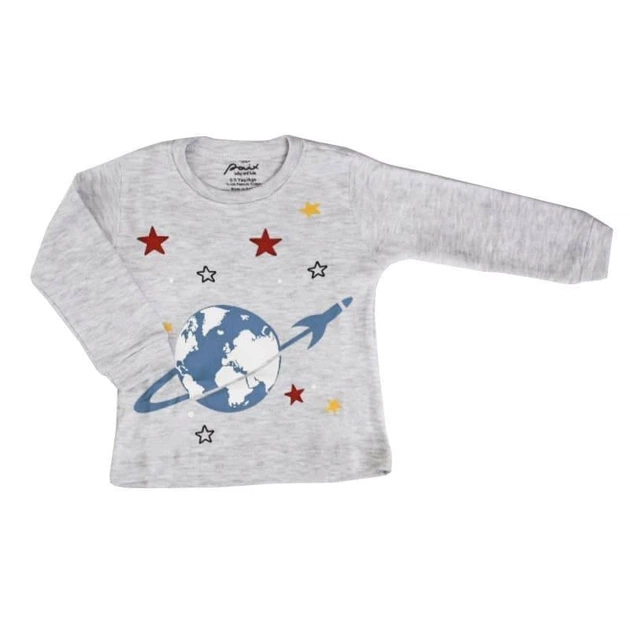 Пижама Paix baby and kids PO41 Серый/Голубой 92-98 см - Фото 2 Пижама Paix baby and kids PO41 Серый/Голубой 92-98 см - изображение 2