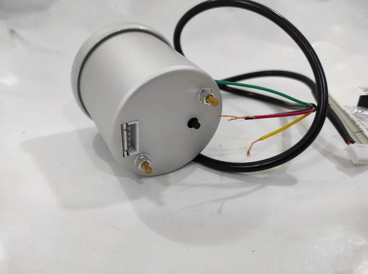 Покажчик тахометр стрілочний Ket Gauge 7705-2 LED діодний d52мм прилад датчик автомобільний M10404 - зображення 5