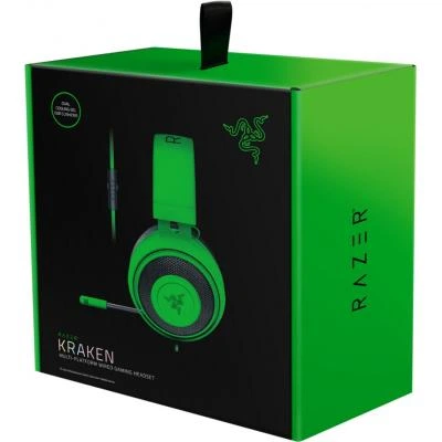 Ігрова гарнітура Razer Kraken Multi Platform Green (RZ04-02830200-R3M1) - зображення 3