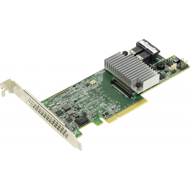 Контроллер RAID INTEL SAS/SATA, LSI3108 RAID 0,1,5,10,50,60 add-in card with x8 PC (RS3DC080) - изображение 1