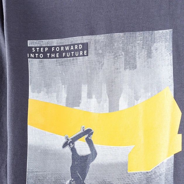 Футболка з довгим рукавом 5.10.15 Urban Invisible 2H4112 134 см Графіт (5901463202367) - зображення 3